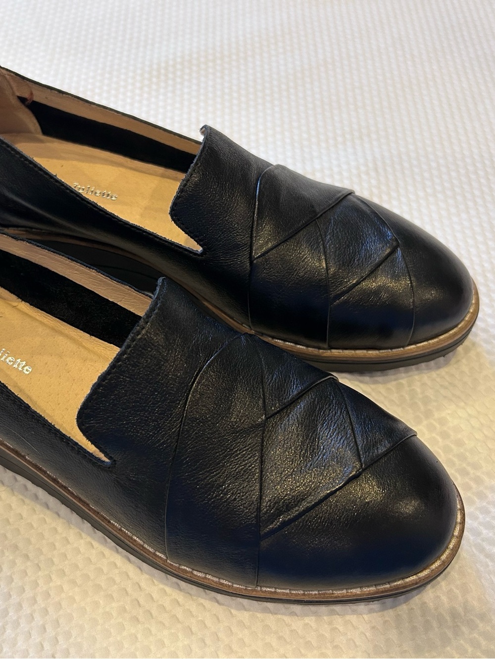 Django & Juliette Omelie Leather Loafers